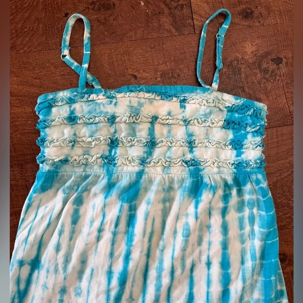 Justice girls sundress tie dye Sz 14